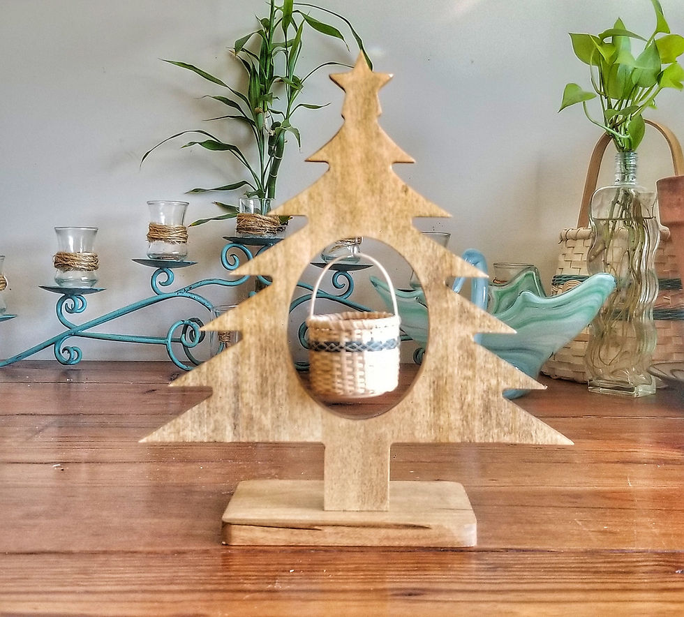 Thumbnail: Miniature Basket Tree Stand
