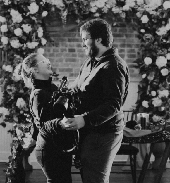 Katelyn pike and matthew pike, wedding videographers, photo by June Rose Photography