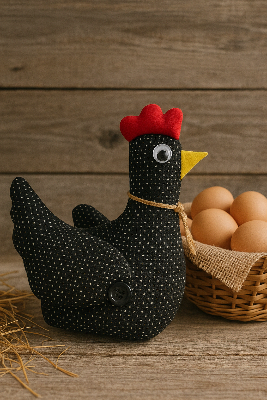 Molde e Vídeo aula Galinha kika