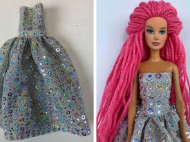 Vestido para Barbie