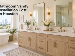 Bathroom vanity installation cost in Houston
