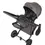 Thumbnail: Anex Baby Stroller System with Carrycot E type Gothic