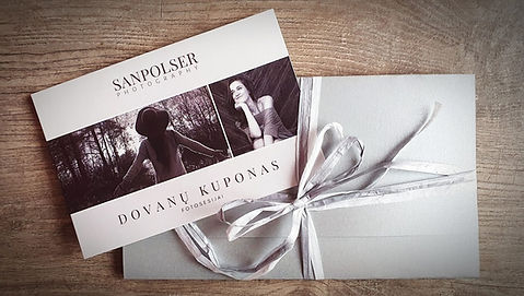 Fotosesijos dovanų kuponas