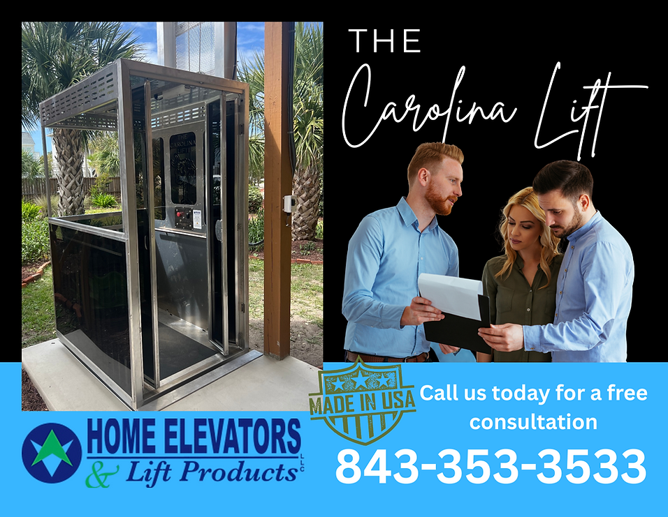 Carolina Lift promotional flyer