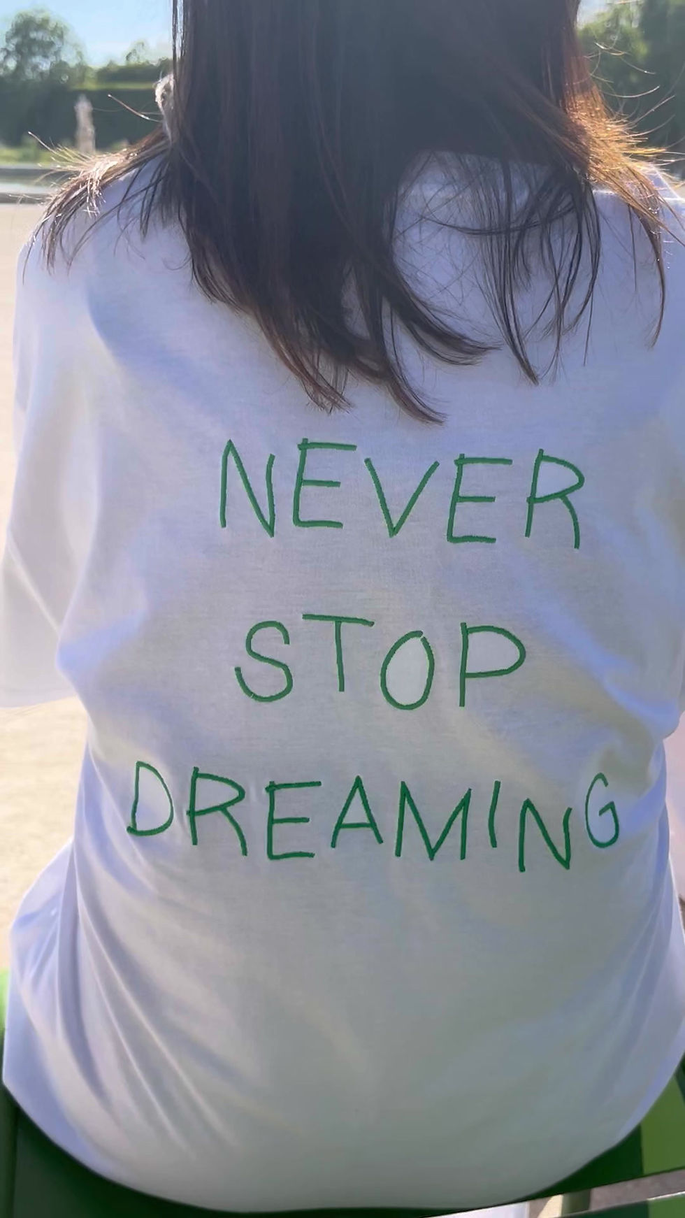 Thumbnail: NEVER STOP DREAMING T-SHIRT DRESS