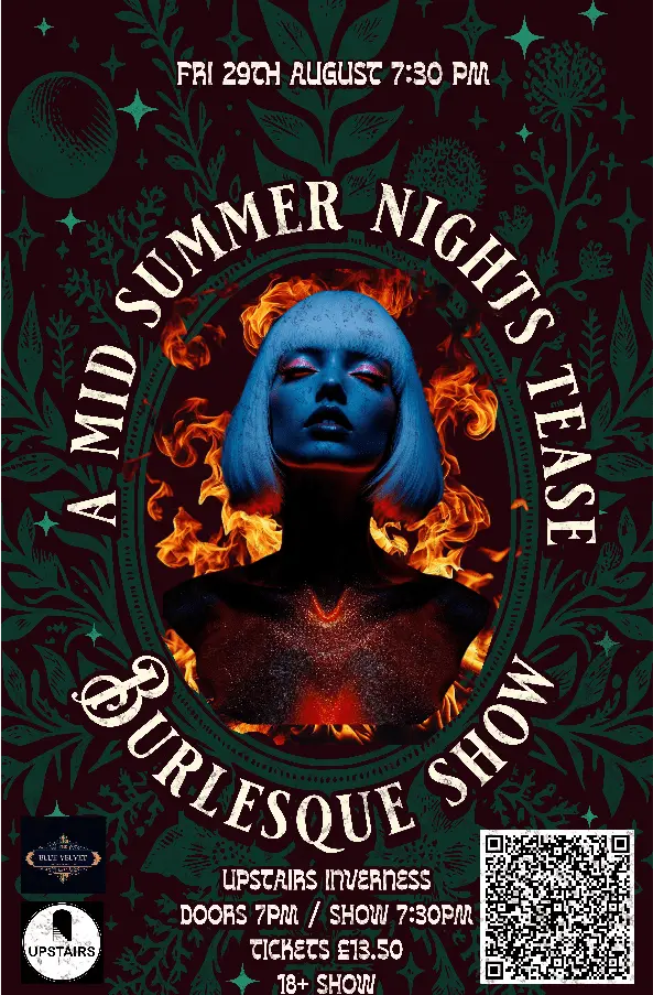 Blue Velvet Burlesque Presents A Mid-Summer Night's Tease