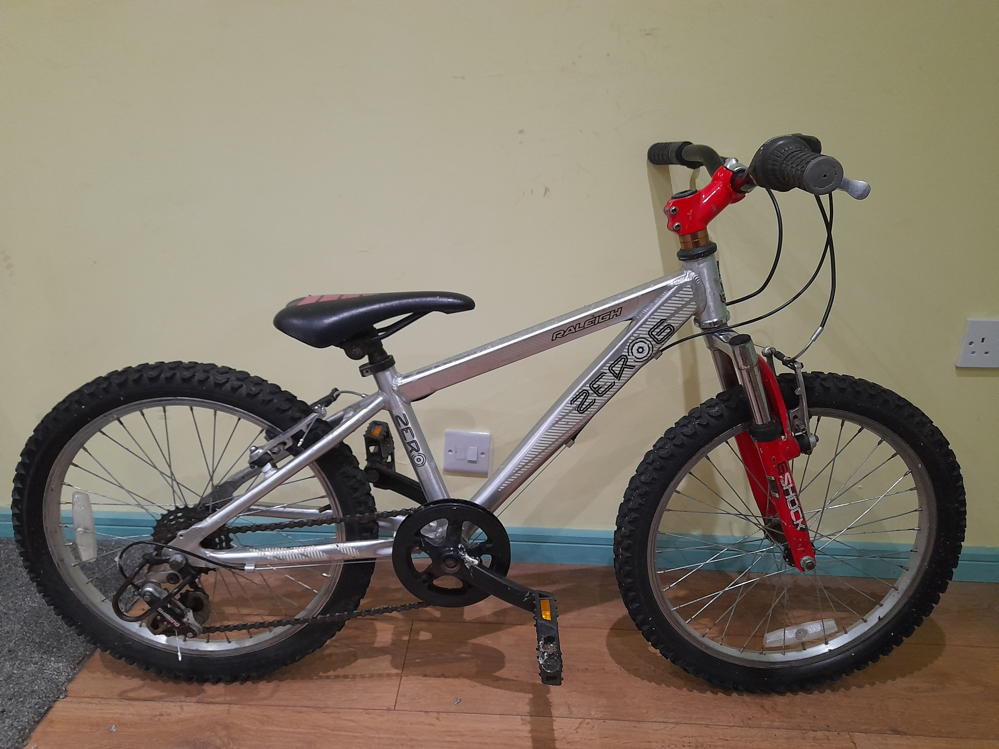 Raleigh Zero G 20" wheel for child 4'0" to 4'5"