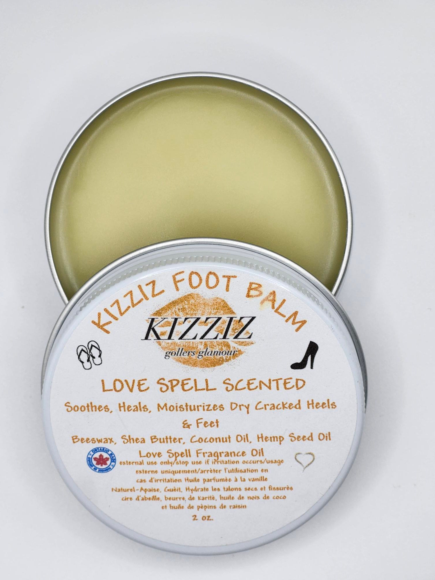 KIZZIZ FOOT BALM - LOVE SPELL SCENTED