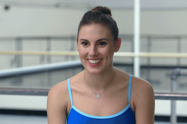 Tiler Peck's ballet barres...