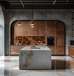 Cathedral of Culinary Art: 
A Romanesque Art Nouveau Industrial Hotel Kitchen