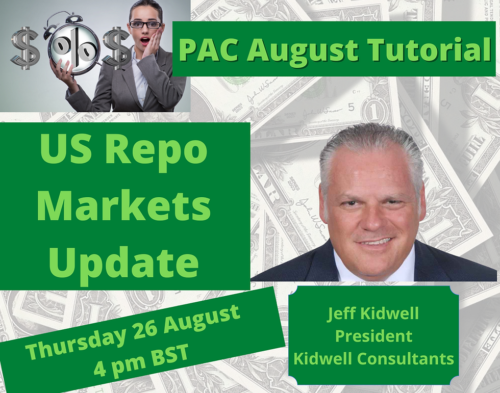 PAC August Tutorial on US Repo Markets