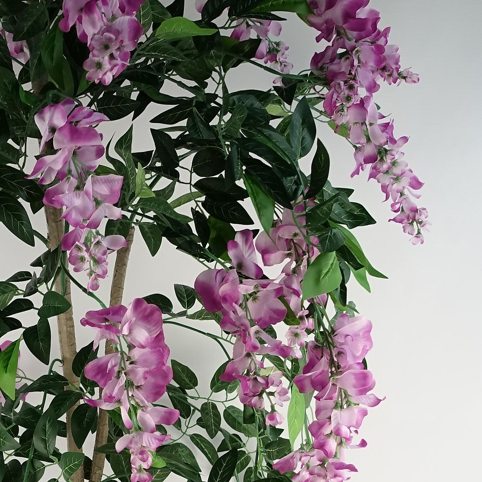 Thumbnail: Artificial Wisteria Tree 150cm Artificial Purple Pink