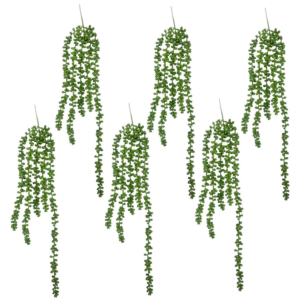 Thumbnail: Pack of 6 x 70cm Artificial String of Hanging Pearls - Premium Quality