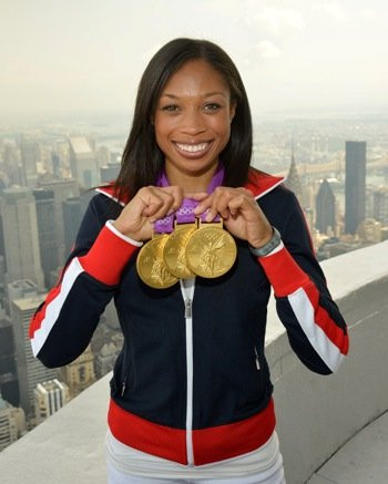 Allyson and medals