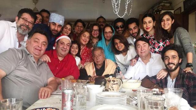 Shashi Kapoor With Family
