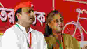 Jaya Bachchan in an Event of the Samajwadi Party