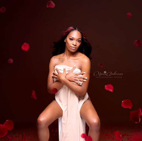 adult birthday photoshoot norie anderson photography marrero boudior