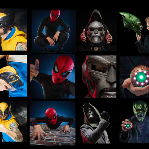MARVEL LEGENDS E-COMMERCE AND SOCIAL CONTENT PHOTOGRAPHY