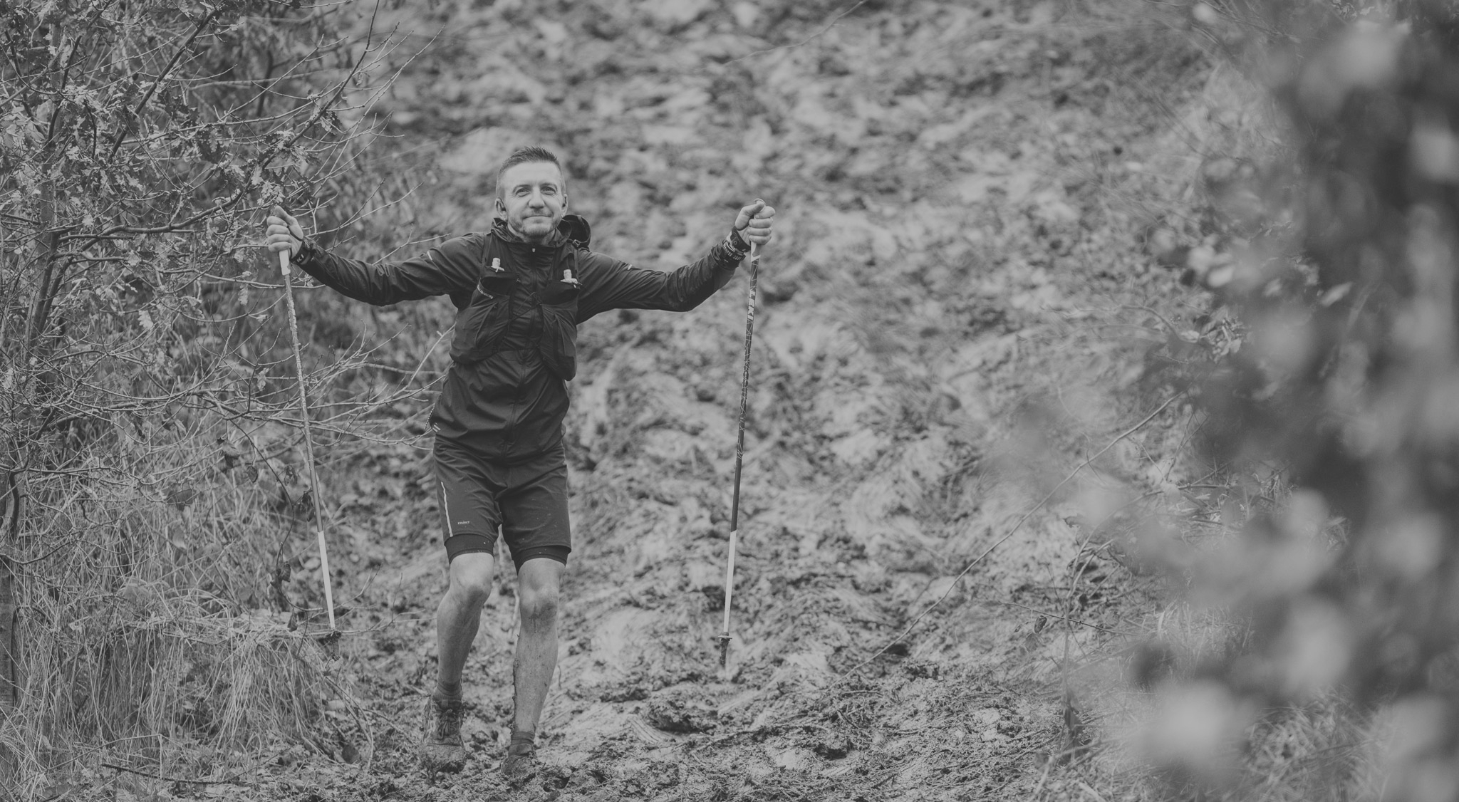 Participants réunis au Trail de la Sibérie