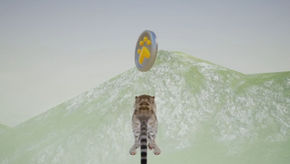 Cat jumping simulator.