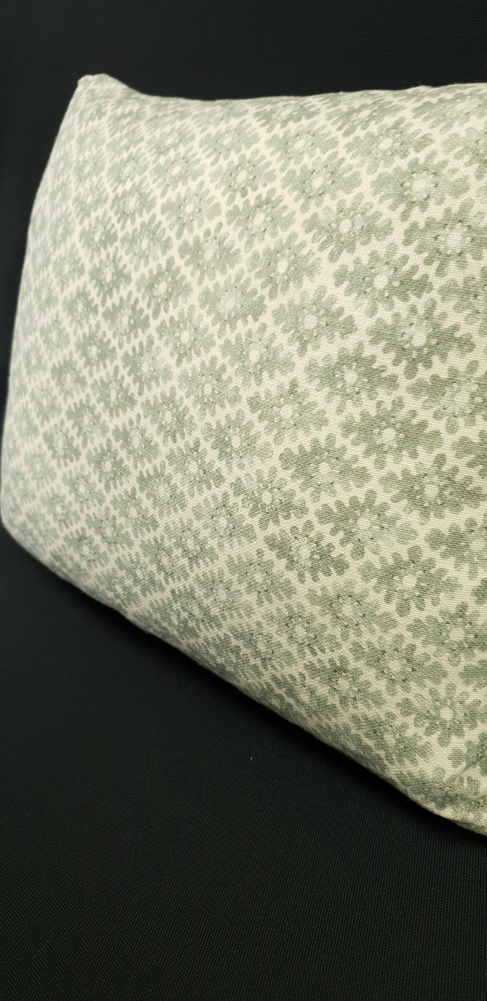 Thumbnail: Sage Green pattern cushion