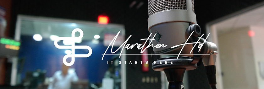 A radio station studio for recording live adverts and television voice-overs