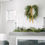 Rustic Glamour Chic Mixed Pine Weeping Holiday Wreath