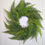 Thumbnail: The Tuxedo Farmhouse Fern real-touch fern grapveine wreath
