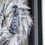 Frozen Heavily Flocked Long Needle Pine Front Door Estate Wreath
