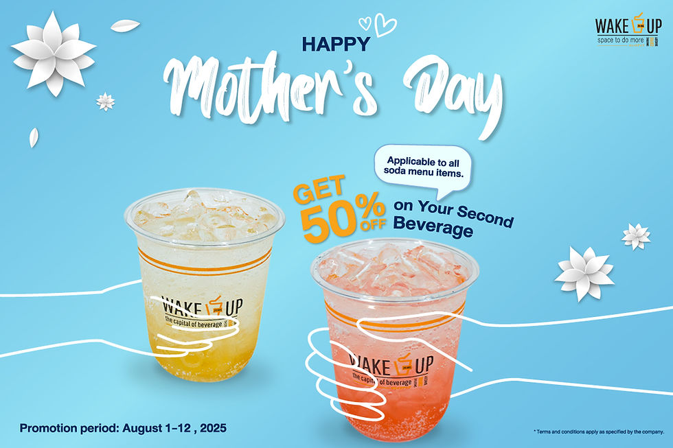 purchase any soda drink, get a second glass at 50% off.