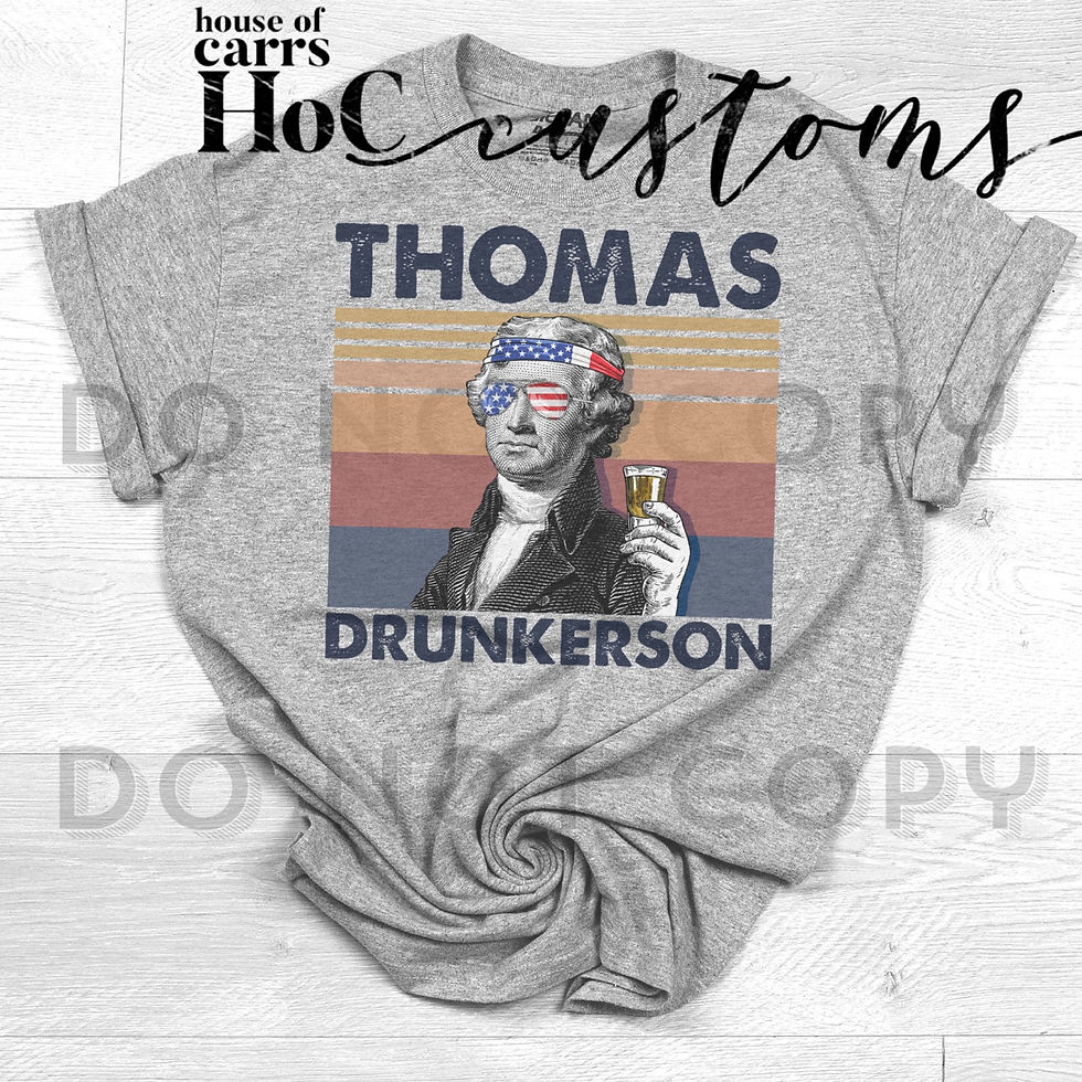 Thumbnail: Adult| (nsfw) RETRO DRINKIN’ PREZ Crewneck *customized|HoC Customs