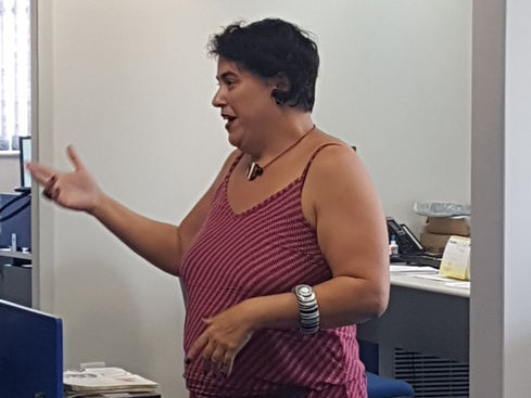 Candidata às eleições da Cassi visita agências do BB em Sorocaba