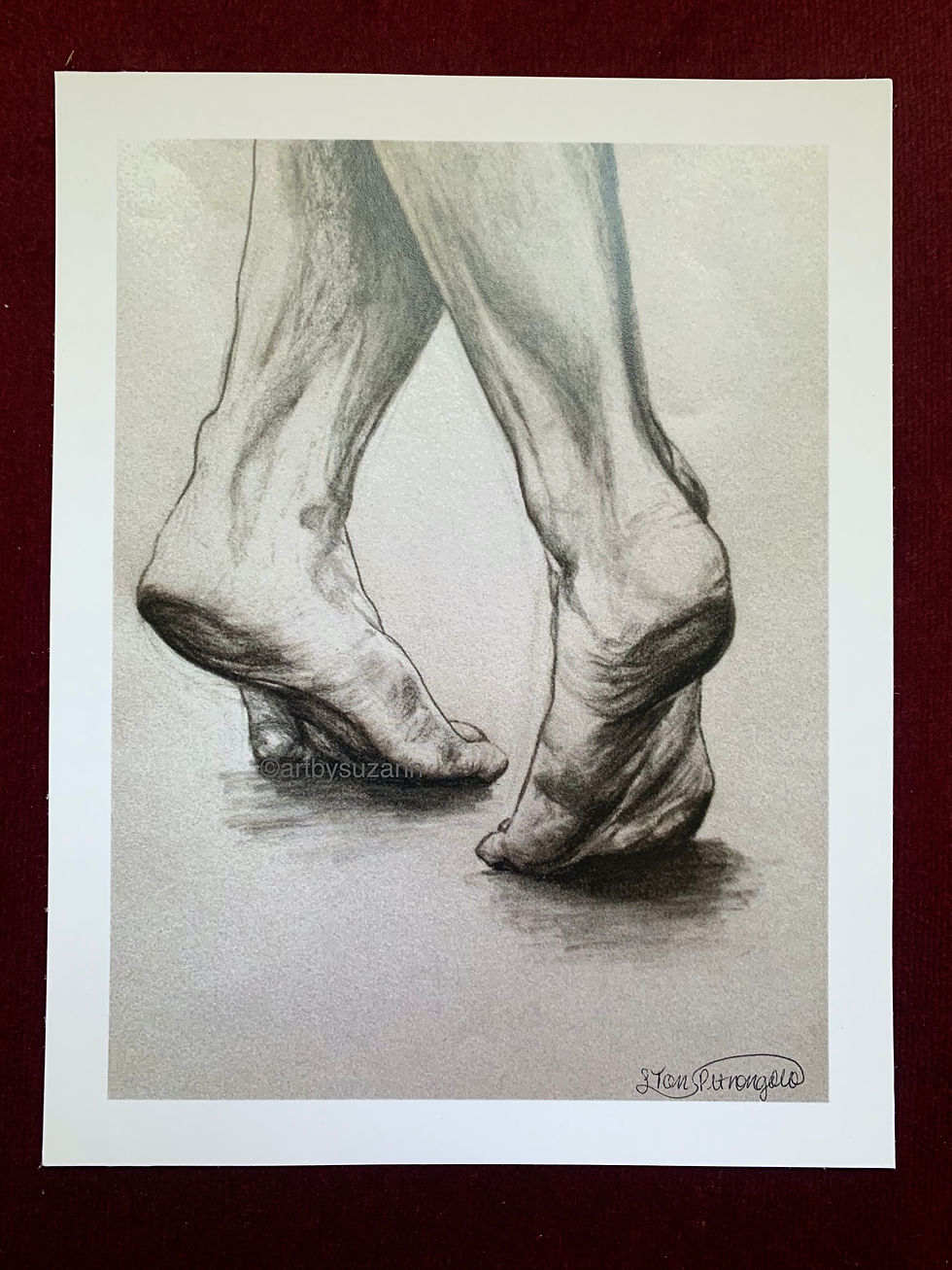 Thumbnail: "Dancing Feet" / fine art print