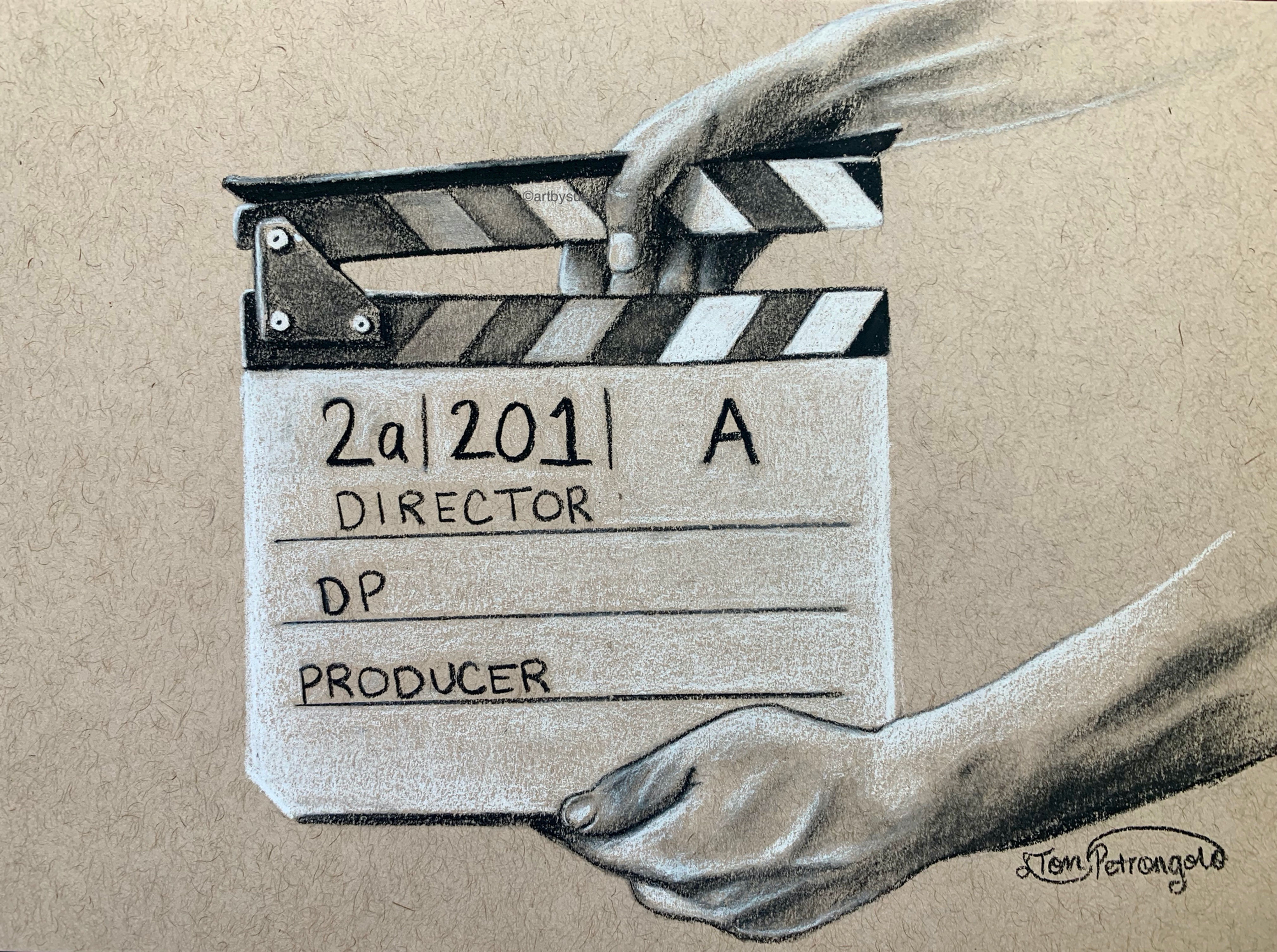 "Action" / fine art print