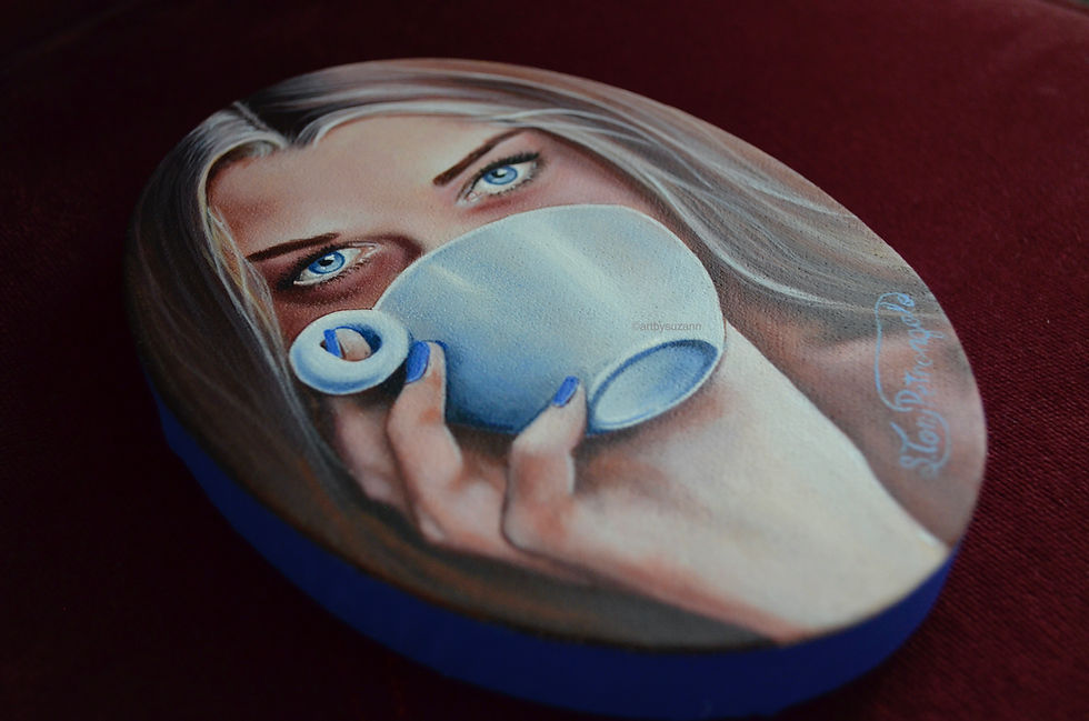 Thumbnail: "Love At First Sip" / original painting