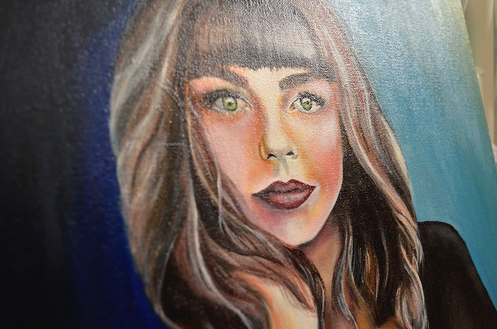 Thumbnail: "Girl in a Cafe" / original painting