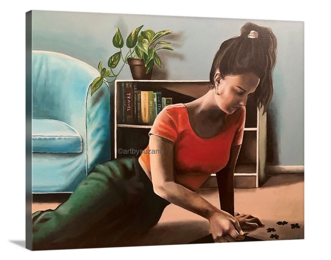 "Final Pieces" / canvas print