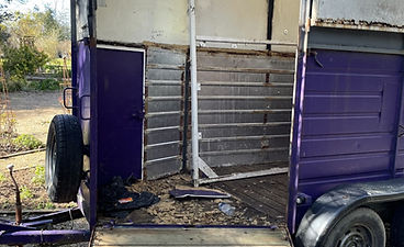 Rice-Richardson Horsebox trailer.