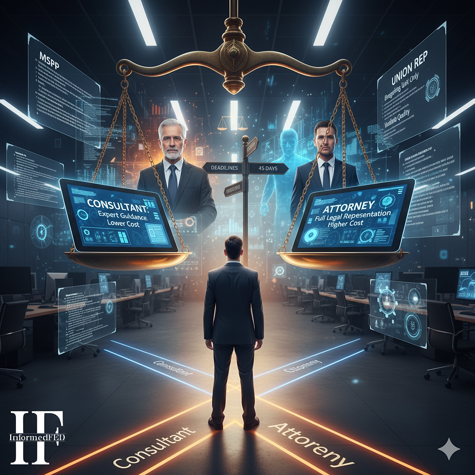 Consultant or attorney