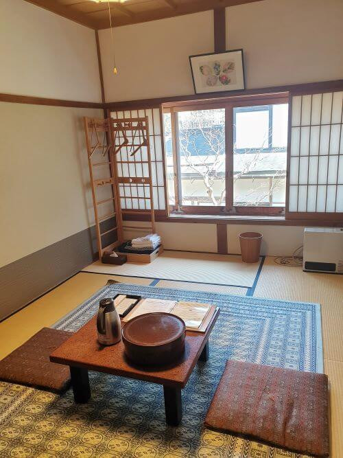 Our room at the Ekoin temple in Koyasan