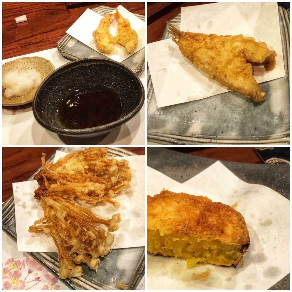 Review of the best tempura in Kyoto at Kitenya restaurant