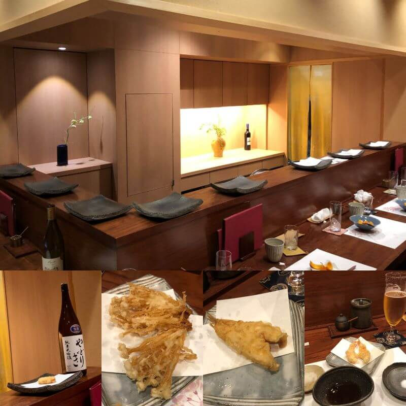 This is the best tempura in Kyoto, at amazing Kitenya restaurant
