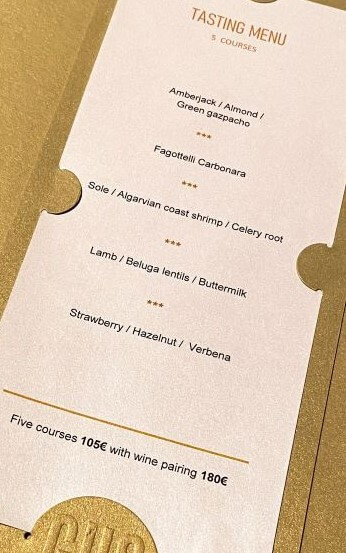 Gusto Heinz Beck Five Course Tasting Menu price