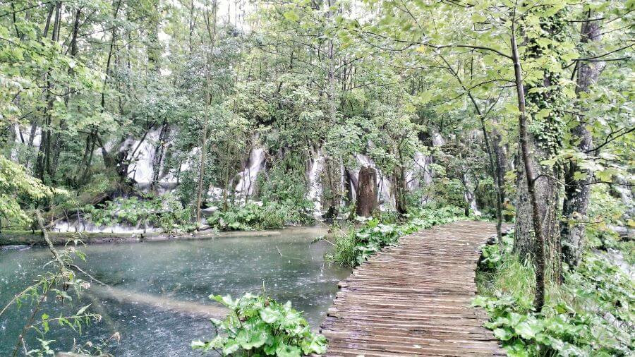 Lower Lakes at Plitvice National Park in Croatia