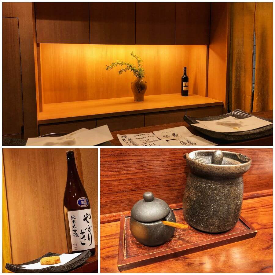 Kitenya tempura restaurant in Kyoto, Japan