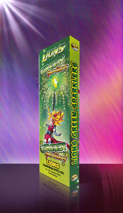 Royal Green Wire sparkler Carton