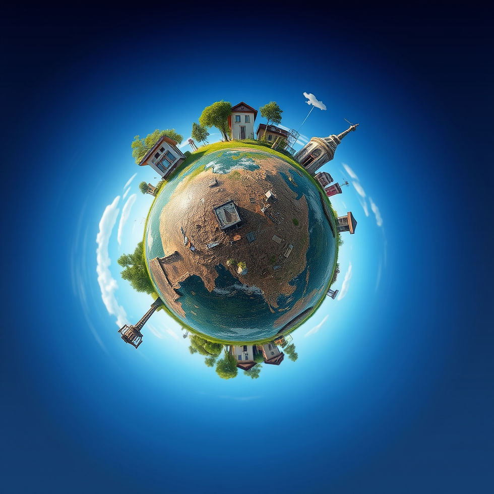 Growing Up Between Worlds -