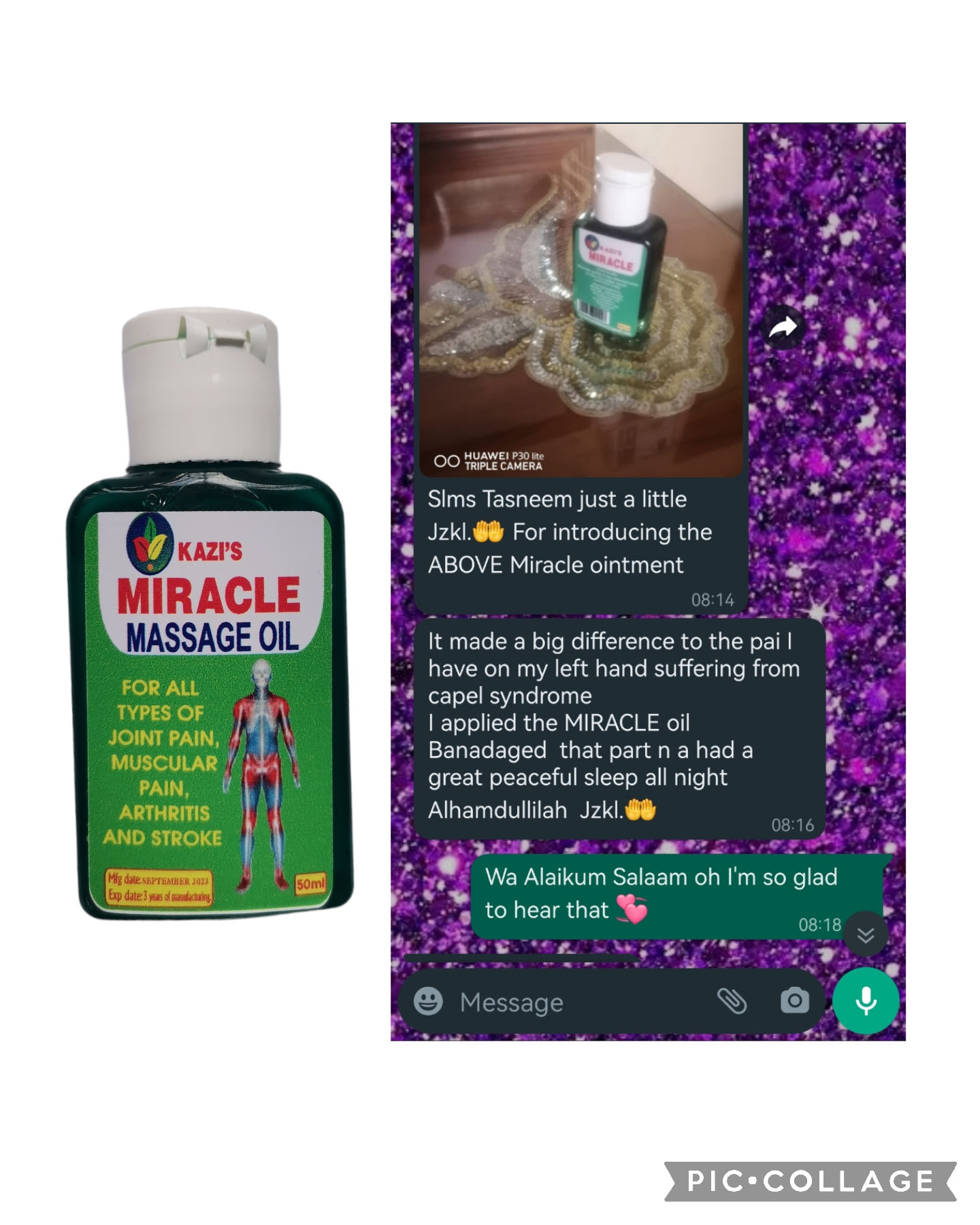 Kazis Miracle Massage Oil