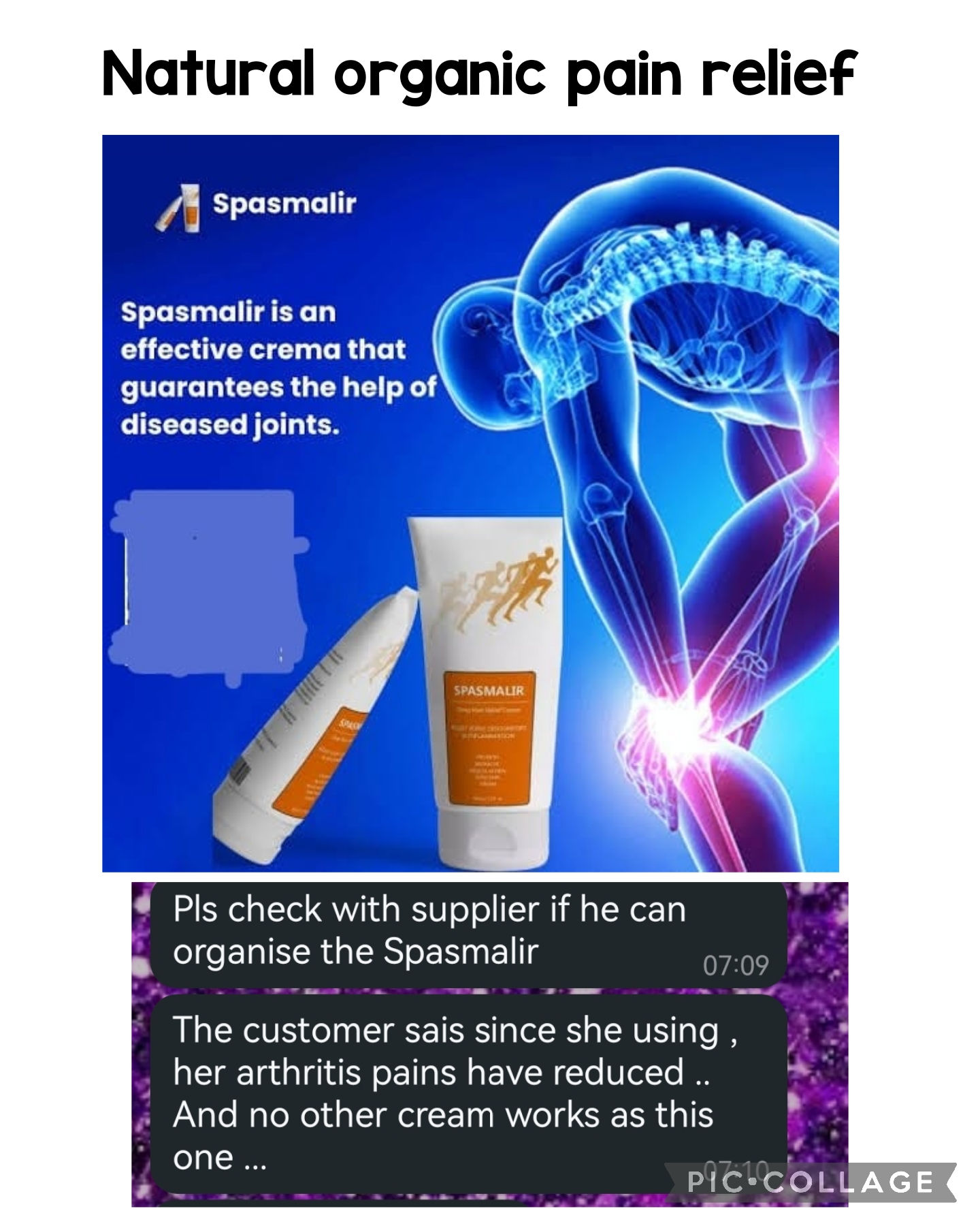 Spasmalir Pain Cream