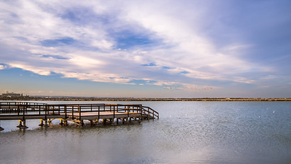 Saltworks of San Pedro. a very touristic